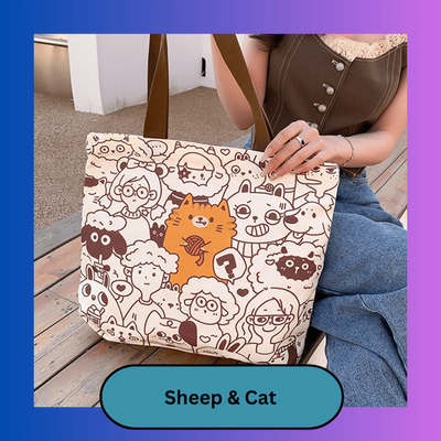 Sheep & Cat
