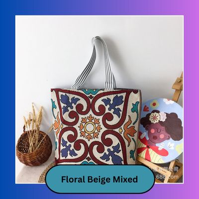 Floral Beige Mixed_img_0