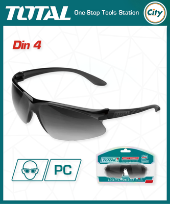 সেফটি গগলস কালো লাইটওয়েট এন্ড আরামদায়ক Total Tools TSP305_img_0