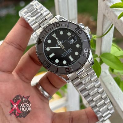 Rolex Yatch Master Series Chain Edition | Silver Black_img_0
