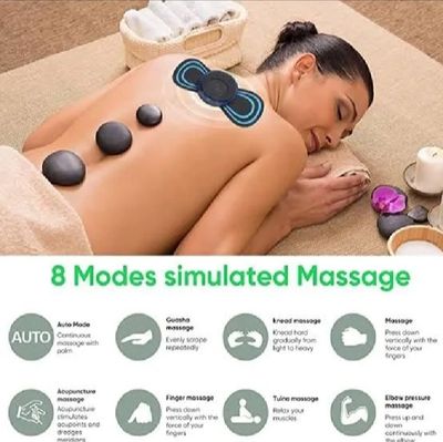 Mini Massager EMS Mini Pain Relief Massager Machine Butterfly body's Massager_img_4