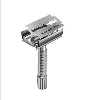 Safety Razor Stainless Steel Double Edge Men's Comfortable Safety Shaving Razor_img_1