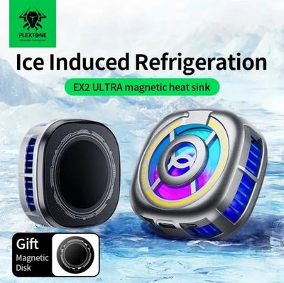PLEXTONE EX2 ULTRA Magnetic Radiator for Mobile Cooling Phone Tablet PC Semiconductor Refrigeration Cooling RGB Light_img_0