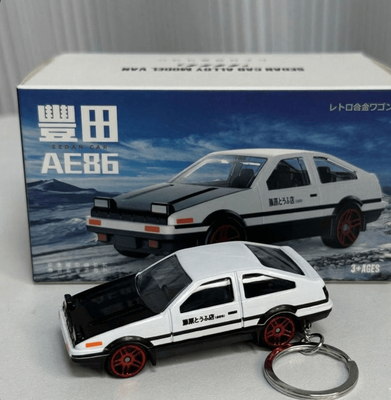 Toyota AE86 Metal Keychain Keychain_img_0