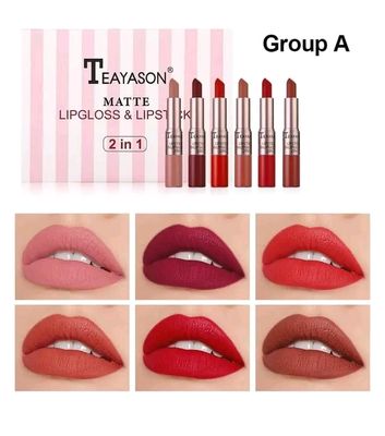 TEAYASON 2in1 6PCS Lipstick set_img_3