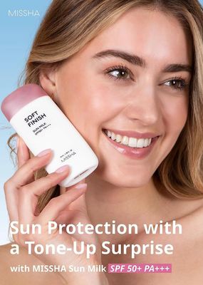 MISSHA Soft Finish Sun Milk SPF50+PA+++_img_4