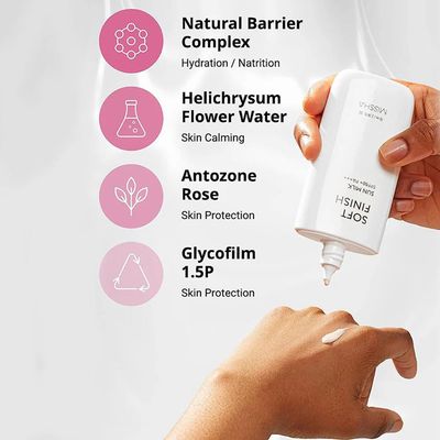 MISSHA Soft Finish Sun Milk SPF50+PA+++_img_5