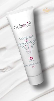 Sebogel Salicylic Acid & Nicotinamide Gel for Pimples And Oily Skin -(30g)_img_0