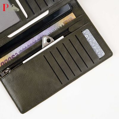 Premium Olive Zipper Wallet_img_0