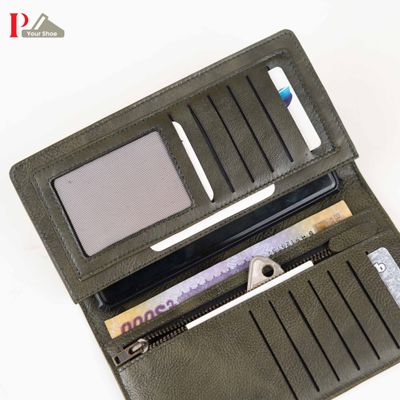 Premium Olive Zipper Wallet_img_3