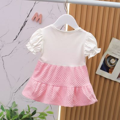 Imported 👗Summer Cotton Princess Dress – Korean Style Baby Girl Outfit_img_2