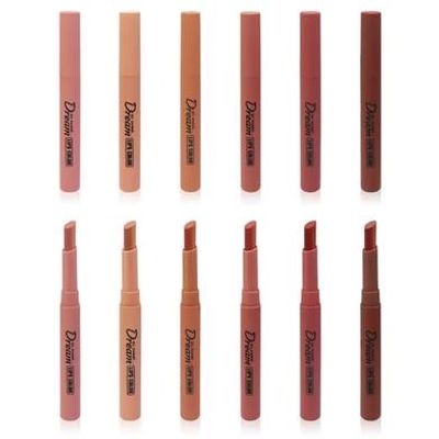 Hengfang Velvet Matte Lipstick Set 6 Colors/set  Non-stick Cup Lip Gloss Net Red Rose Color Lip Makeup_img_2