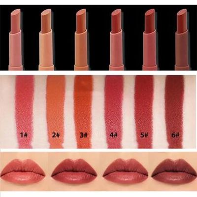 Hengfang Velvet Matte Lipstick Set 6 Colors/set  Non-stick Cup Lip Gloss Net Red Rose Color Lip Makeup_img_3