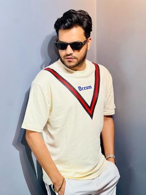 Drop Shoulder T-shirt OFF-WHITE