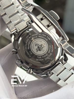 OMEGA CH SPEED MASTER WHITE DIAL BLACK BEZEL SILVER CH_img_3