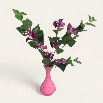 Artificial Bougainvillea with Vase_img_0