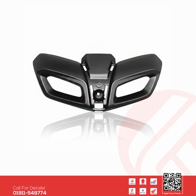Pilot Light Mask (Mat Black) or DRL Mask for Yamaha MT15 V1 & MT15 V2 bike._img_0
