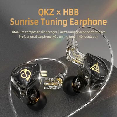 QKZ x HBB Titanium-Coated Diaphragm Driver Earphones_img_0