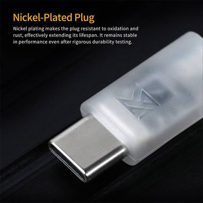 KZ Type-C 4 Core OFC Silver Plated Earphone Cable with Mic_img_6