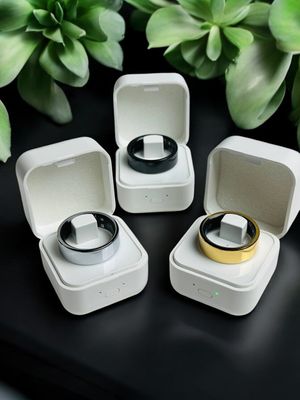 Smart Finger Ring for Fitness Tracking – With Charging Case_img_0