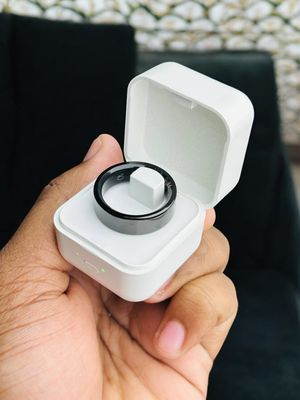 Smart Finger Ring for Fitness Tracking – With Charging Case_img_3