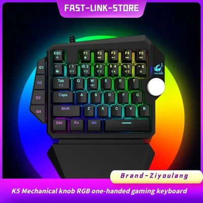 ZIYOULANG K5 Rgb One-handed Mechanical Keyboard_img_5