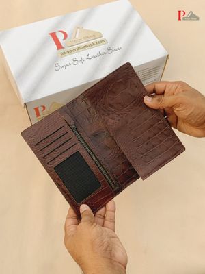 Deep Brown Long Wallet_img_0