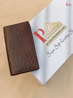 Deep Brown Long Wallet_img_2
