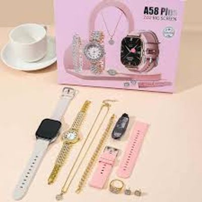 A58 Plus Smartwatch 2.02 Inch Smart Watch With Jewelry For Women_img_3