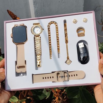A58 Plus Smartwatch 2.02 Inch Smart Watch With Jewelry For Women_img_7