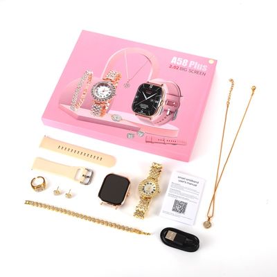 A58 Plus Smartwatch 2.02 Inch Smart Watch With Jewelry For Women_img_6