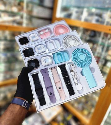D96 Plus Smart Watch Set Mini Fan Earphone Watch_img_2