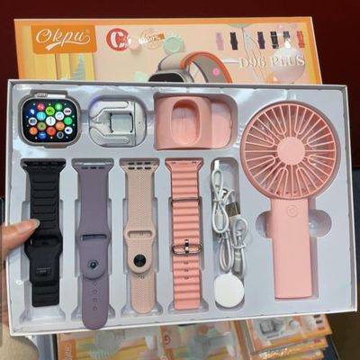 D96 Plus Smart Watch Set Mini Fan Earphone Watch_img_5