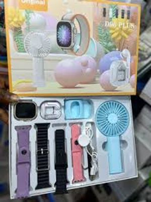 D96 Plus Smart Watch Set Mini Fan Earphone Watch_img_4
