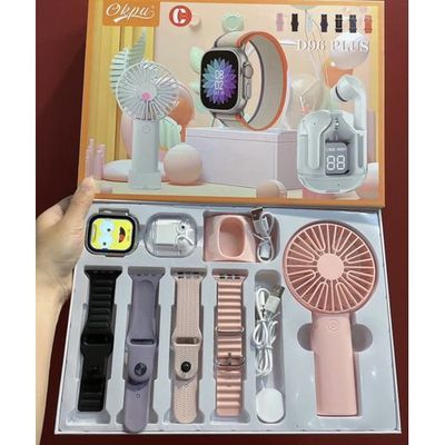 D96 Plus Smart Watch Set Mini Fan Earphone Watch_img_6