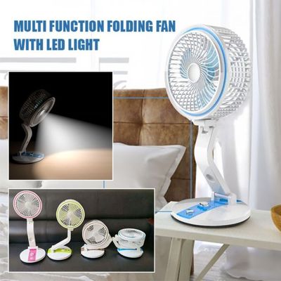 Rechargeable Folding Fan with LED Light LR-2018_img_6