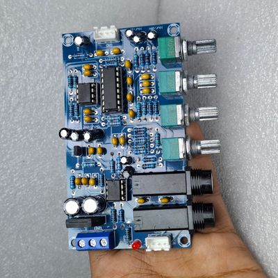 Bass Tone Board 2399 Dual AC12V Digital Microphone Karaoke Bass Tone Board_img_2