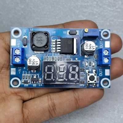 XL6009 Digital Boost Step Up Power Supply Module Adjustable 4.5-32V to 5-52V Step-up Voltage With LED Voltmeter_img_2