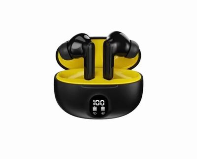 TWS Bluetooth 5.1 Earbuds with ENC Noise Cancellation – Long Battery Life, Fast Charging, and LED Display_img_0