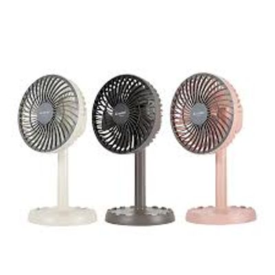 Rechargeable Portable Mini Table Fan jy super Strong Wind Left to Right Moveing 45 Degrees_img_5