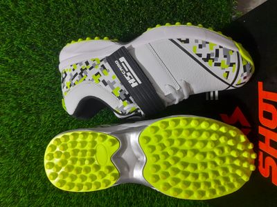 HS Camo Shot Rabber Spike Cricket Boot_img_0