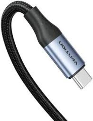 Vention Cotton Braided 1M USB 4.0 Type-C to Type-C 5A Cable ._img_0