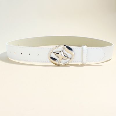 Y2K Single Star belt - WHITE_img_2