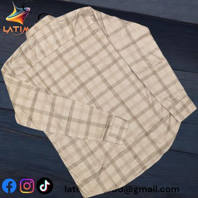 সুতি কাপড়ের প্রিমিয়াম চেক শার্ট_img_1