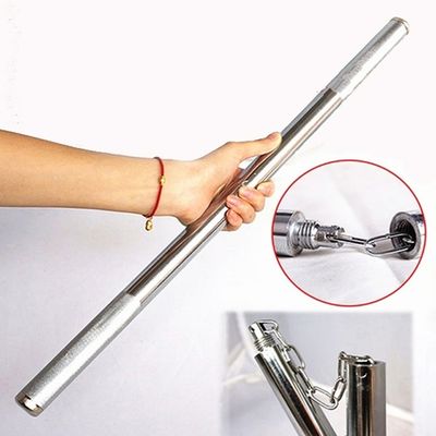Stainless Steel Nunchaku Classical bruce lee style, Martial Arts Training Practice Metal Durable Nunchaku Sold By Fight Fitness_img_0