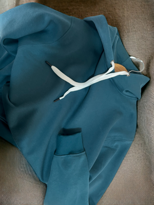 Aqua blue oversized Hoodie_img_2