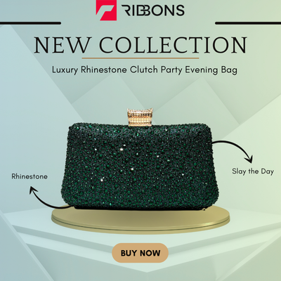 Luxury Rhinestone Clutch Party Evening Bag