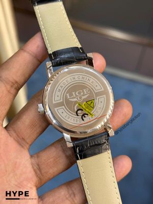 LIGE LG89161 Casino Dial Watch For Men (Black Belt)_img_4