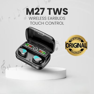 M27 TWS Wireless Earphones Bluetooth5.3 Stereo Headphones Sport Waterproof Earbuds Headset_img_1