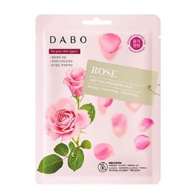 Dabo First Solution Mask Pack (Sheet Mask) – ROSE_img_0